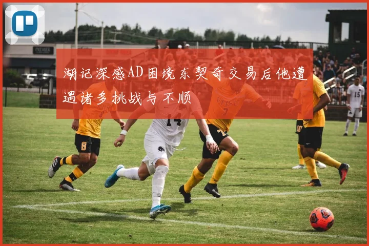 湖记深感AD困境东契奇交易后他遭遇诸多挑战与不顺